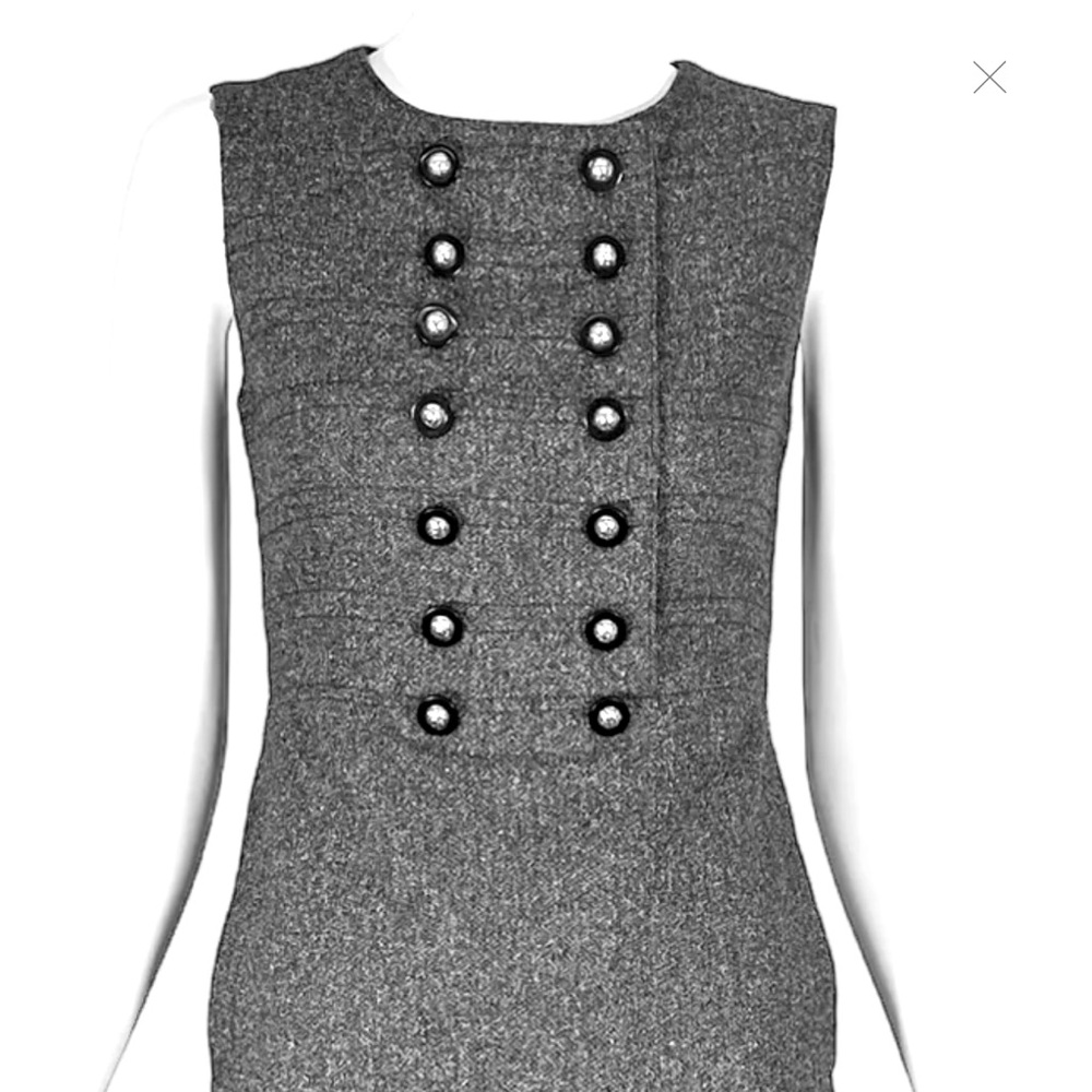 Tory Burch size 4, fully lined dress, double breast